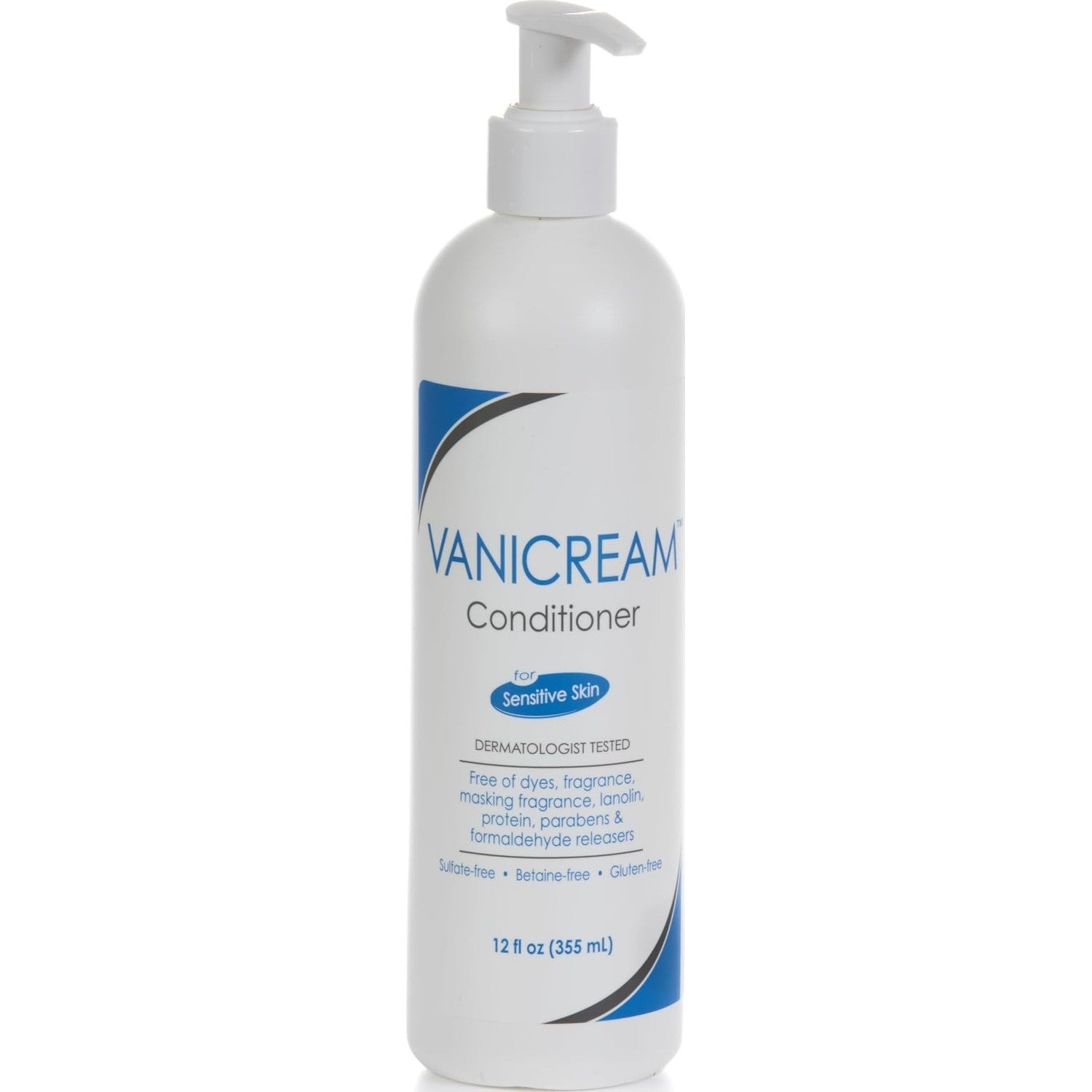 Vanicream Shampoo, 12 Fl Oz, Formulated without Common Irritants for Sensitive Skin, Gentle, Clarifying Shampoo, Helps Remove Oil, Flaking and Build-Up, Dermatologist Tested