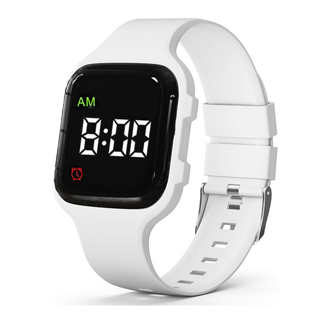 Buy now Vibrating Alarm Watch, Potty Training Watch Water Resistant Medical Reminder Wristband with Timer (Black) White at indiglob india
