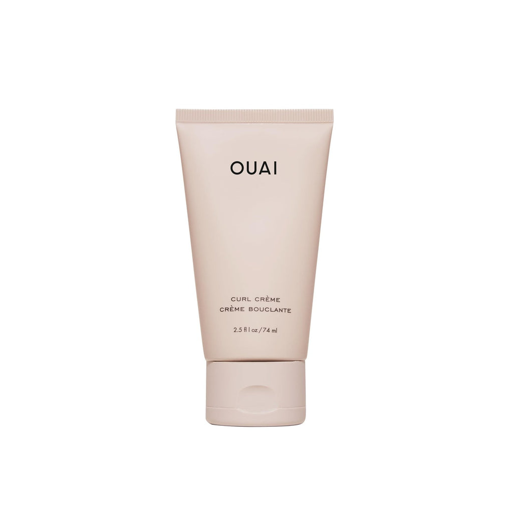 OUAI Curl Defining Cream - Hydrating Curl Cream (8 Oz) | With Chia & Linseed Oil, Enhances Definition, Hydration & Shine, Tames Frizz, Silicone-Free, Curly Hair Products