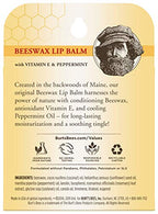 Buy now Burt's Bees Lip Balm Stocking Stuffers, Moisturizing Lip Care Holiday Gift, 100% Natural, Original Beeswax with Vitamin E & Peppermint Oil (4 Pack) at indiglob india