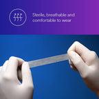 3M™ Steri-Strip™ Reinforced Adhesive Skin Closures, R1546, 1/4 in x 4 in (6 mm x 100 mm), 50 Bag/Carton, 4 Carton/Case