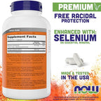 Buy now Now NAC 600 mg, 400 Capsules, N-Acetyl Cysteine with Selenium at indiglob india