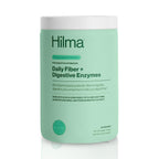 Hilma Daily Fiber and Digestive Enzymes Powder, Vegan, 30 Servings | Fiber Supplement with Digestive Enzymes & Prebiotic Soluble Fiber, Acacia Gum & Psyllium Husk, Regularity & Digestion Support