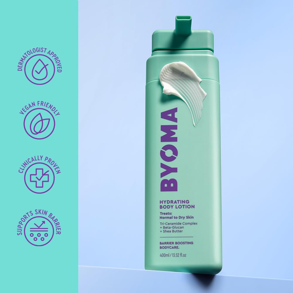 BYOMA Hydrating Body Lotion for Normal to Dry Skin (400ml)