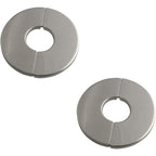 Buy now Wall Split Flange 2PCS Stainless Steel Round Escutcheon Plate Floor and Ceiling Plate Cover Split Flange for 28mm Dia Pipe 25 Type Silver at indiglob india