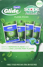Buy now Oral B Complete Glide Floss Pick (300 Count), 300 Count at indiglob india