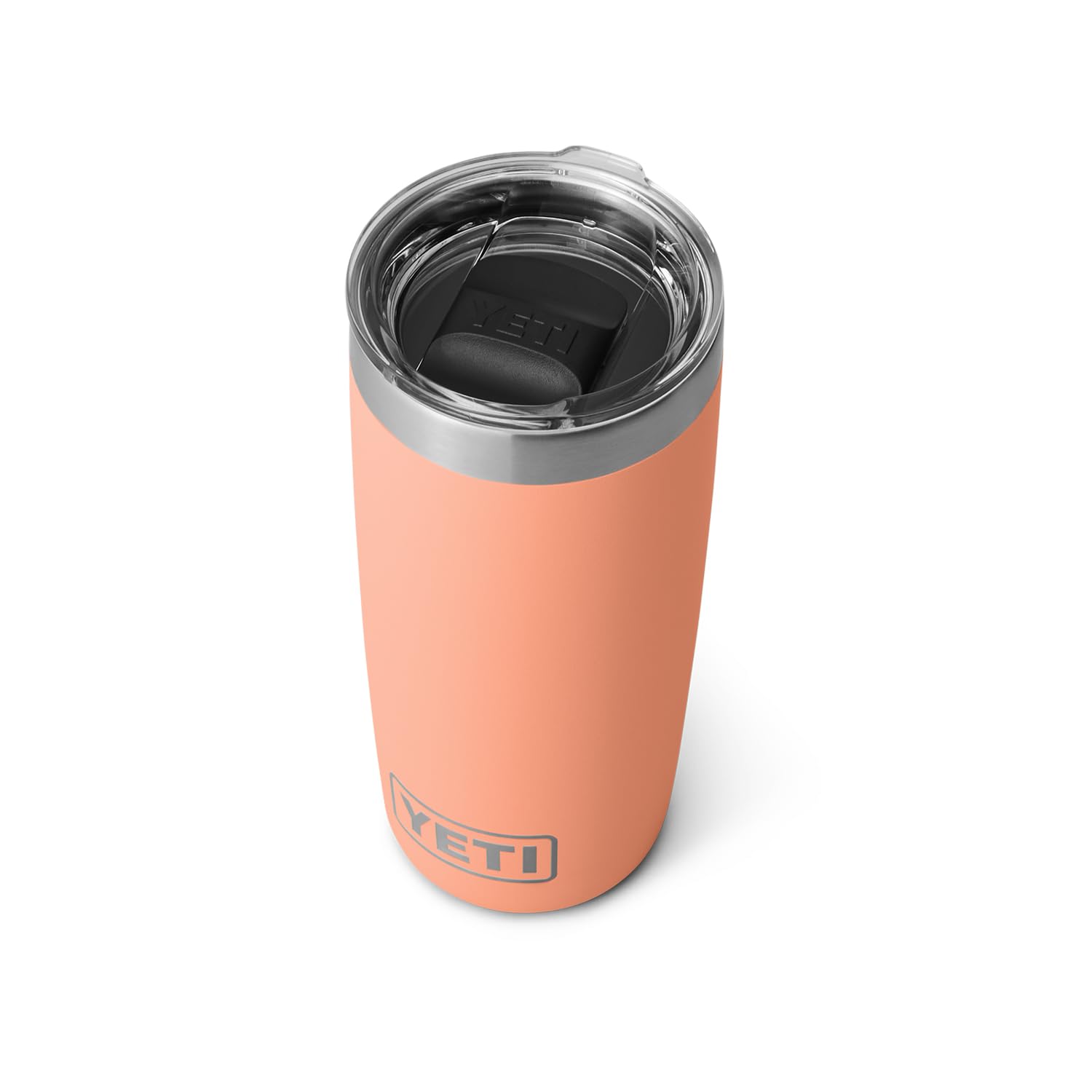 Buy now YETI Rambler 10 oz Tumbler, Stainless Steel, Vacuum Insulated with MagSlider Lid, Tropical Pink Lowcountry Peach at indiglob india