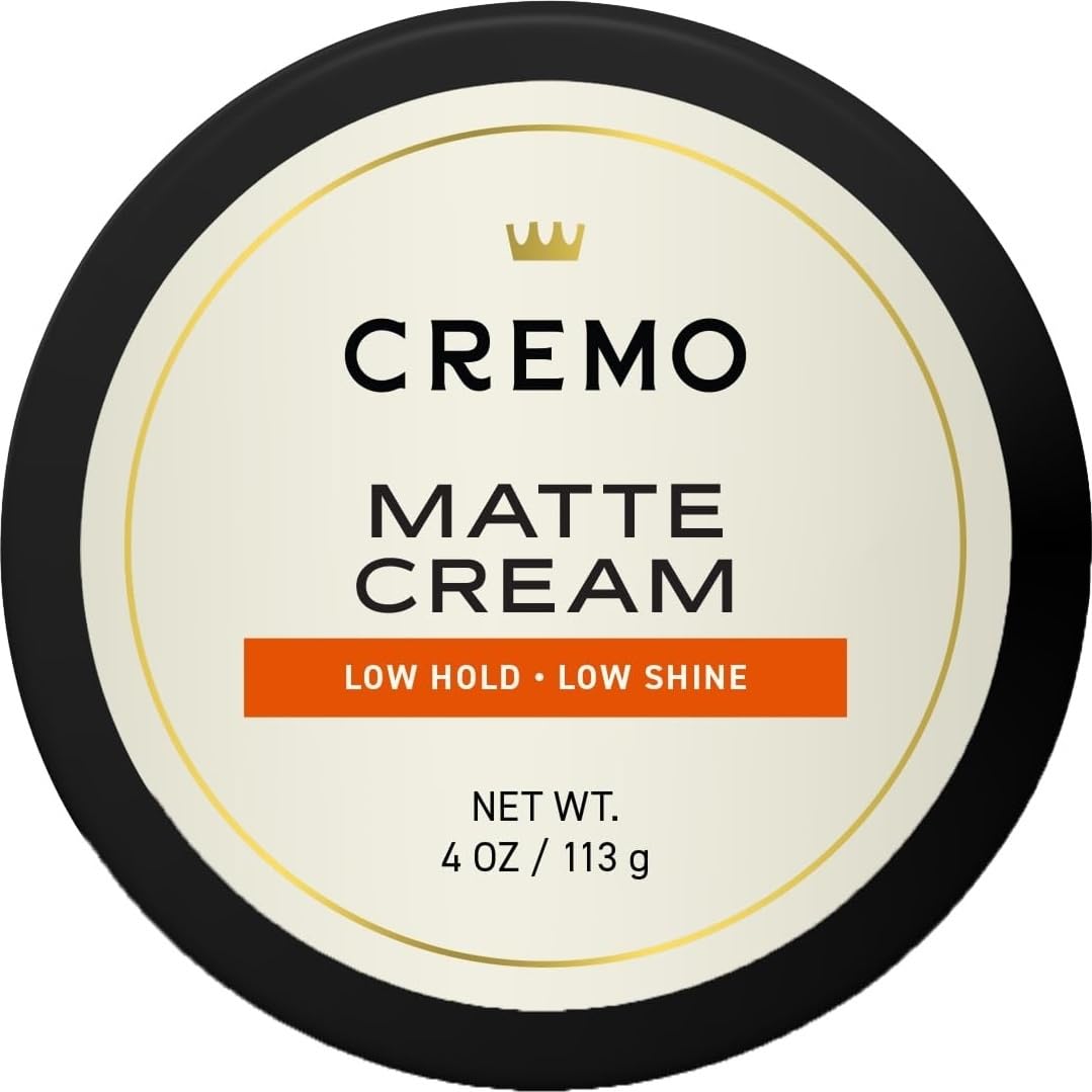 Cremo Hair Styling Clay, Premium Barber Grade Sculpting Clay for Hair Styling, 3.4 Oz