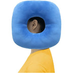 Buy now Ear Piercing Pillow for Side Sleeping Ear Pillows with Holes for Ear Pain Pressure Sore Relief Earring Cnh Nflammation Surgery Guard Pillow Headphone Sleepers Donut Cushion Adjustable Filling Bule at indiglob india