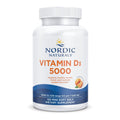 Nordic Naturals Vitamin D3 5000 IU,Non-GMO, Orange - 120 Mini Softgels | High-potency vitamin D3 for bone health, mood support & immune function. One mini softgel daily. Non-GMO. 120 servings