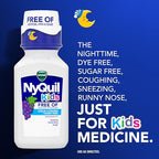 Buy now VICKS Kids DayQuil & NyQuil Cold & Cough Relief Liquid Co-Pack, Free of Artificial Dyes & Sugar, Multi-Symptom Relief of Cough, Sneezing, Runny Nose, Mucus, and Chest Congestion, for Ages 6+, 2x6oz at indiglob india