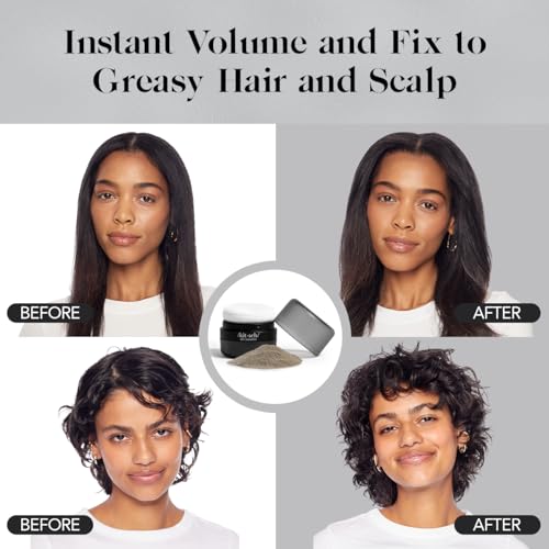 Buy now Kitsch Dry Shampoo Powder for Women & Men Dry Shampoo for Dark Hair w/Rice Protein - Unscented, Volumizing, No White Cast, Non Toxic, Non Aerosol, Organic | Ideal Gifts for Women, Travel Size - 8g at indiglob india