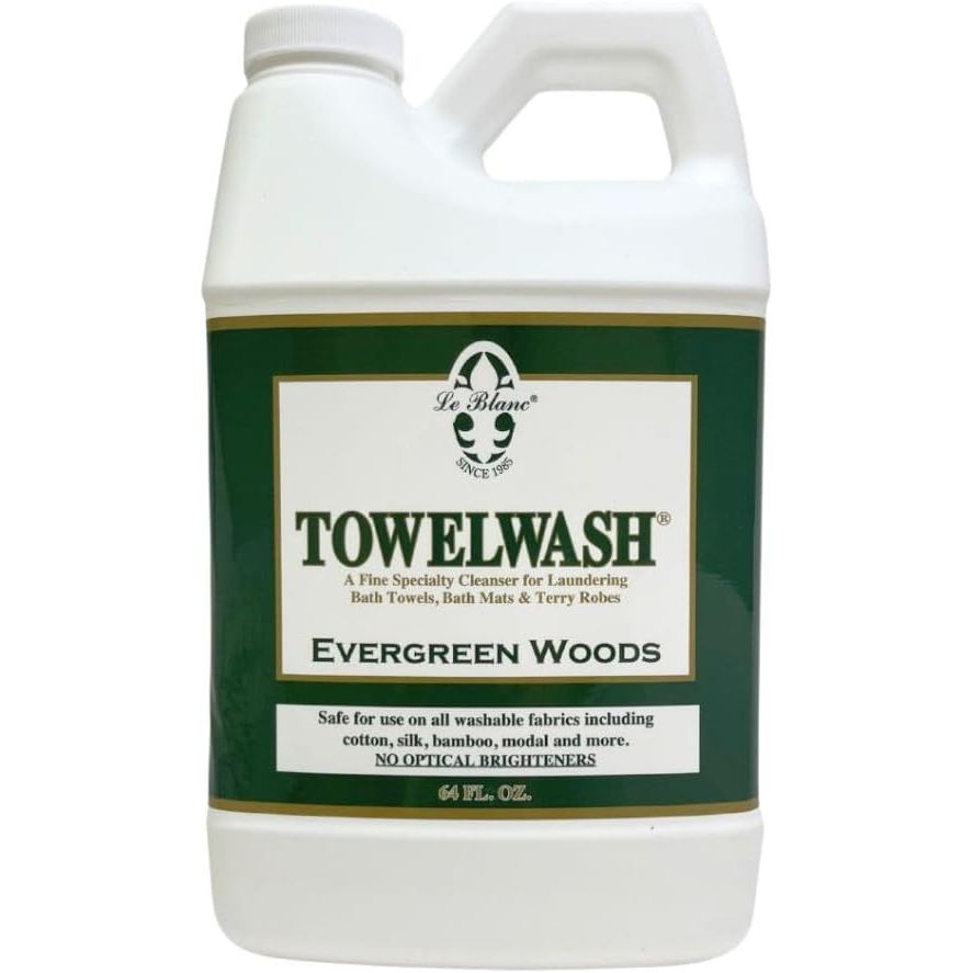 Buy now Le BlancÂ® Portfolio TowelwashÂ® â€“ Luxury Laundry Cleanser for Bath Linens - 64 oz. (1 pack) 64 Fl Oz (Pack of 1) Evergreen Woods at indiglob india