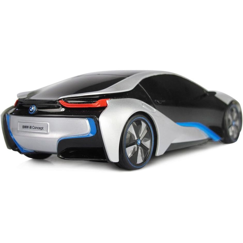 Buy now RASTAR BMW i8 RC Car BMW i8 1/24 Remote Control Car, BMW Toy Car - Silver at indiglob india