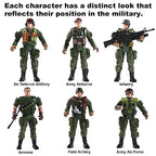 Buy now Mr.River US Army Men and SWAT Team Toy Soldiers Action Figures with Military Weapons Accessories for Kids Boys Girls,12Pcs at indiglob india