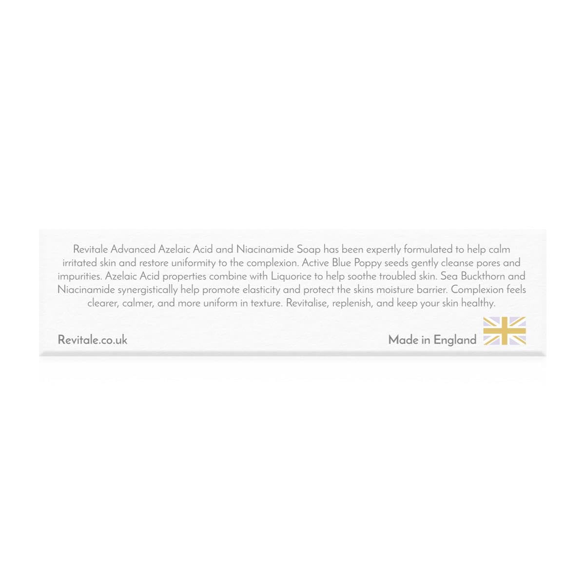 REVITALE Advanced Azelaic Acid & Niacinamide Soap