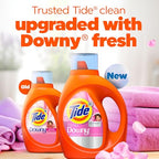Buy now Tide Plus Boost of Ultra Downy Liquid Laundry Detergent, April Fresh Scent, 92 fl oz, 65 Loads, Laundry Detergent Liquid with Long-Lasting Freshness at indiglob india