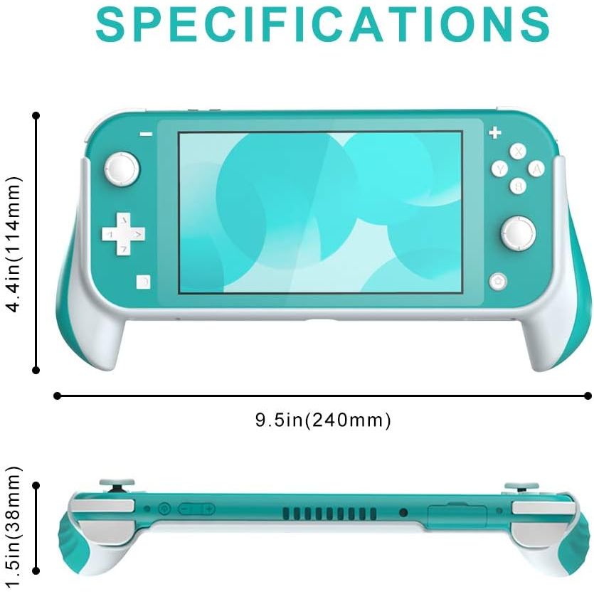 Buy now Grip Case for Nintendo Switch Lite,Hand Grips Handles Ergonomic Protective Case,Accessories Compatible with Nintendo Switch Lite (Green) at indiglob india