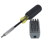 Buy now Klein Tools 32510 Magnetic Multibit Screwdriver with Sturdy Torx, Hex, Spanner, Tri-Wing, Torq and Nut Tamperproof Bits and Storage Block at indiglob india
