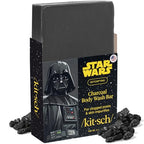 Buy now Kitsch Charcoal Soap Body Wash Bar x Star Wars Darth Æ’?? Detoxifying Bar Soap w/Activated Charcoal Æ’?? Gently Removes Excess Oil & Impurities, Clears Pores, Firms & Moisturizes Skin Æ’?? Made in USA - 4 oz at indiglob india