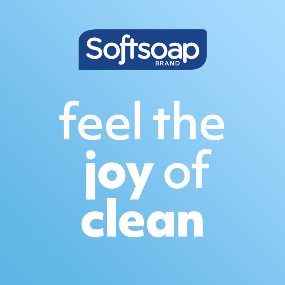 Softsoap Liquid Hand Soap, Fresh Breeze - 7.5 Fl Oz (Pack of 6) | Paraben-Free, Phthalate-Free, Washes Away Germs, Bathroom Hand Soap, Kitchen Hand Soap, Daily Handwashing, Gentle on Hands