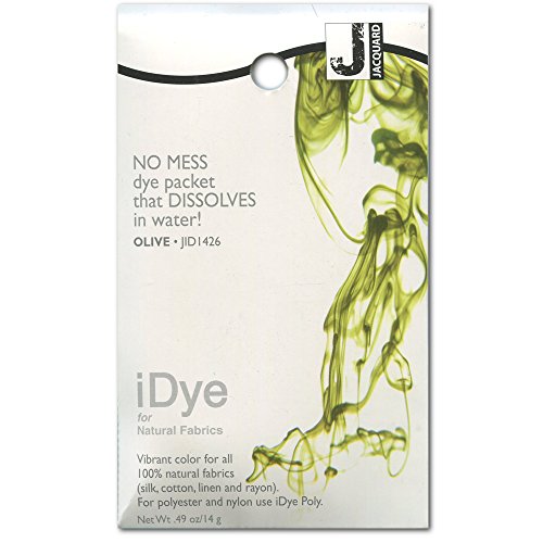 Buy now Jacquard iDye for Natural Fabrics .49 Oz - Olive at indiglob india