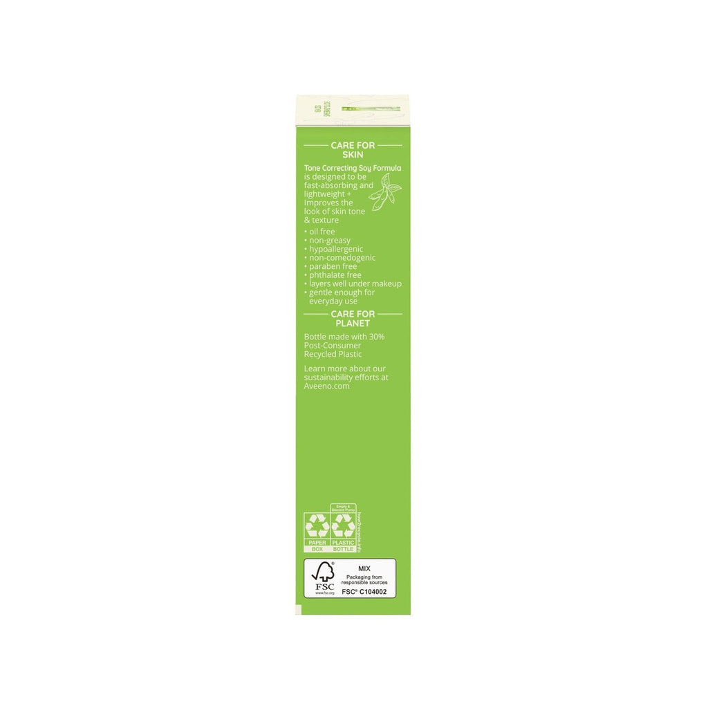 Aveeno Positively Radiant Daily Face Moisturizer with Broad Spectrum SPF 15 Sunscreen and Soy Extract, 4 fl. oz
