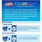 Buy now Clorox ColorLoad Non-Chlorine Bleach, 60 Ounce Bottle, Pack of 2, 120 Ounces Total at indiglob india