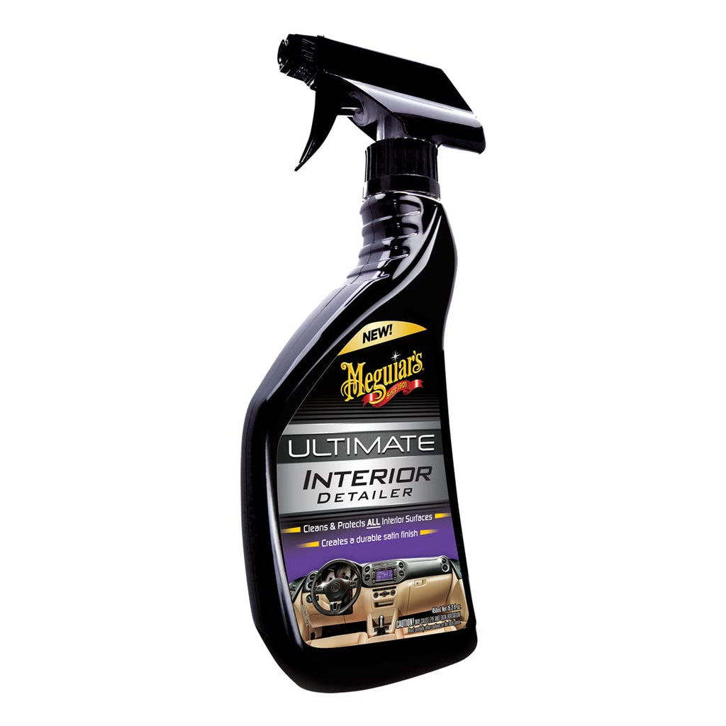 Buy now Meguiar's G16216 Ultimate Interior Detailer, Protects Interior Surfaces from Dirt and Grime, Leaves Your Surfaces Protected from UV Rays and Giving It a Lasting Finish, 15.2 Oz Spray Bottle 15.2 Fl Oz (Pack of 1) at indiglob india