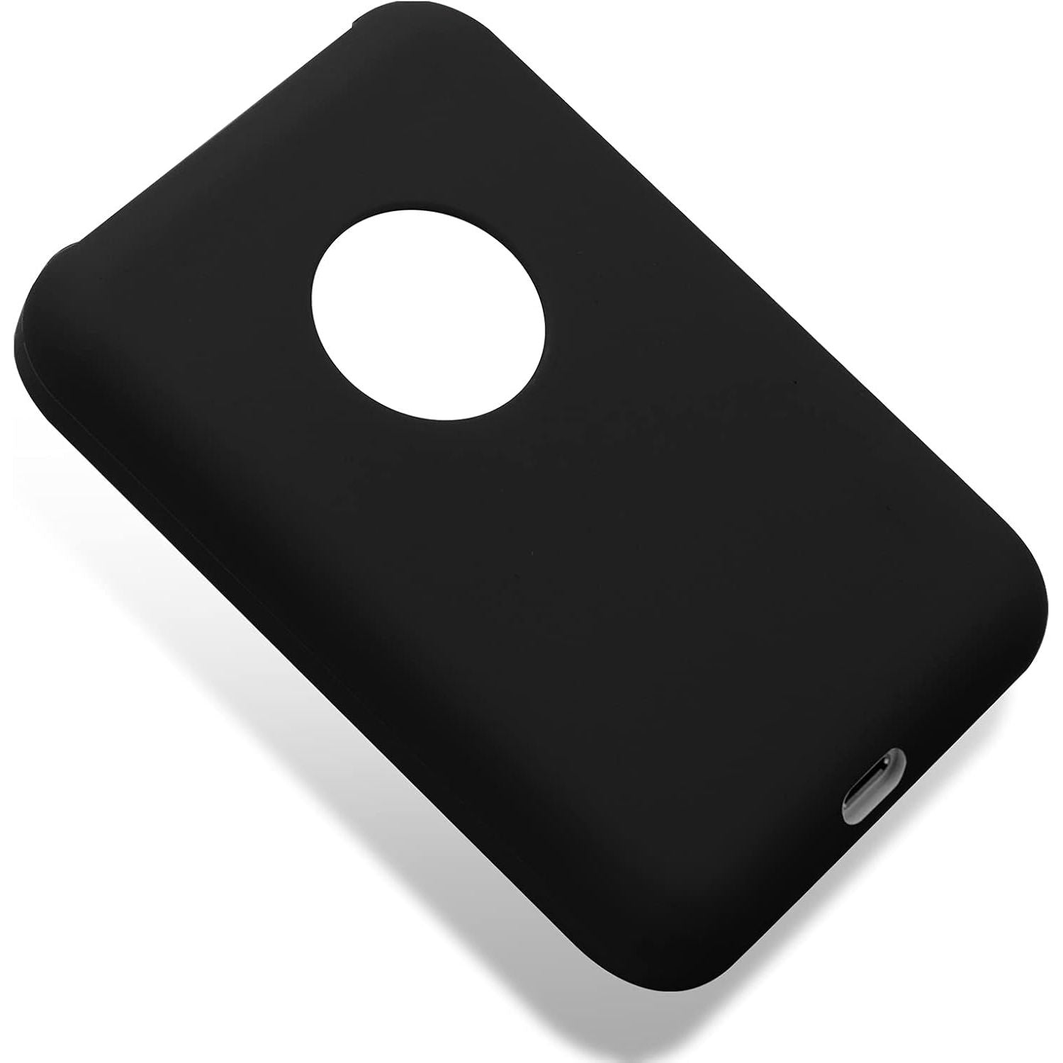 Buy now Protective Case for Apple Magsafe Battery Pack, Silicone Skin Cover Compatible with Magsafe Power Bank Holder, Lightweight Soft MagSafe Portable Charger Case Shockproof Anti-Scratch(Black) Default at indiglob india