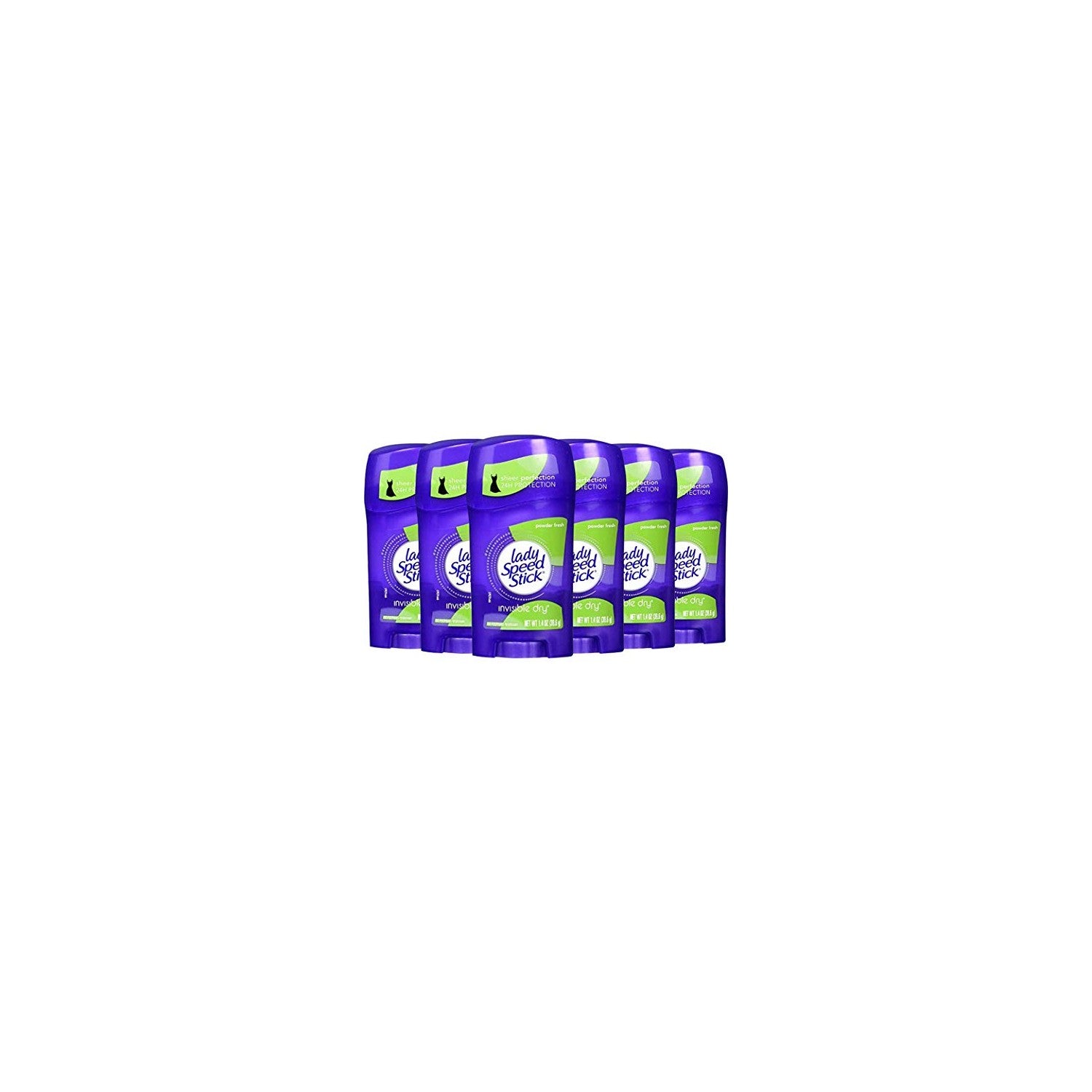 Buy now Lady Speed Stick Invisible Dry 24 Hour Powder Fresh, 1.4 oz (6 Pieces) at indiglob india