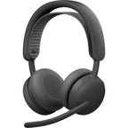 Buy now Logitech Zone Wireless 2 ES for Business - Noise-Canceling Wireless Headset with Adaptive Hybrid ANC, Native Bluetooth, Microsoft Teams Certified - Graphite at indiglob india