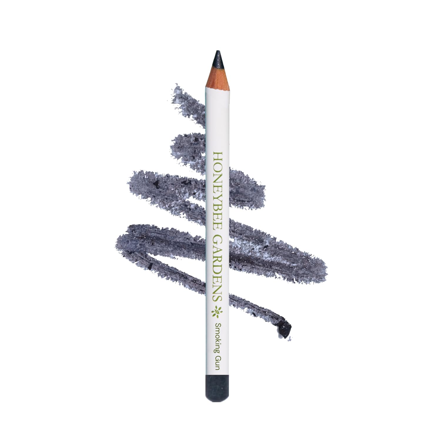 Buy now Honeybee Gardens Effortless Eye Liner Pencil in Jet Set Black, Rich Pigmentation, Smooth, Long-Wearing, Vegan, Gluten-Free Smoking Gun at indiglob india