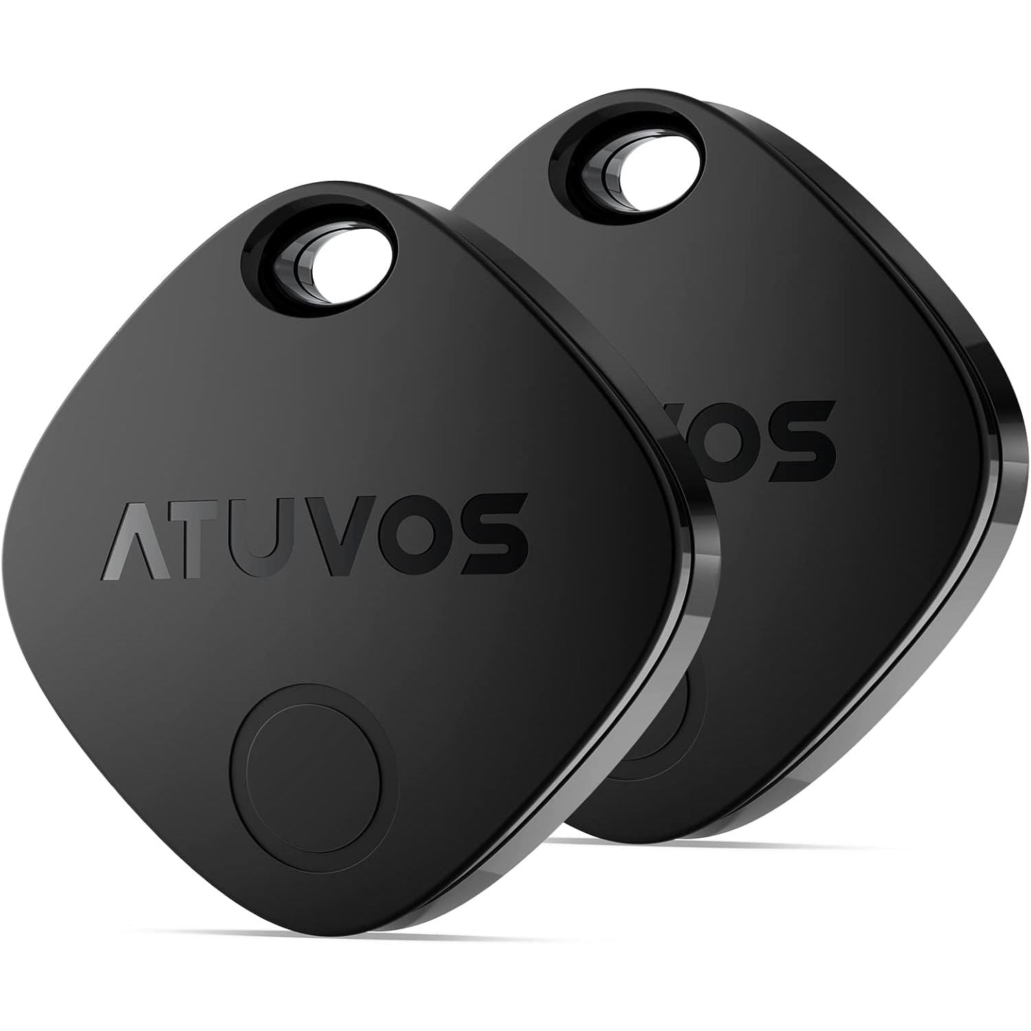 Buy now ATUVOS Air Tracker Tags-2 Pack, Bluetooth Luggage Tracker Works with Apple Find My APP (iOS Only, Not for Android), Keys Finder and Item Locator for Luggage, Backpack, Suitcases, Replaceable Battery at indiglob india
