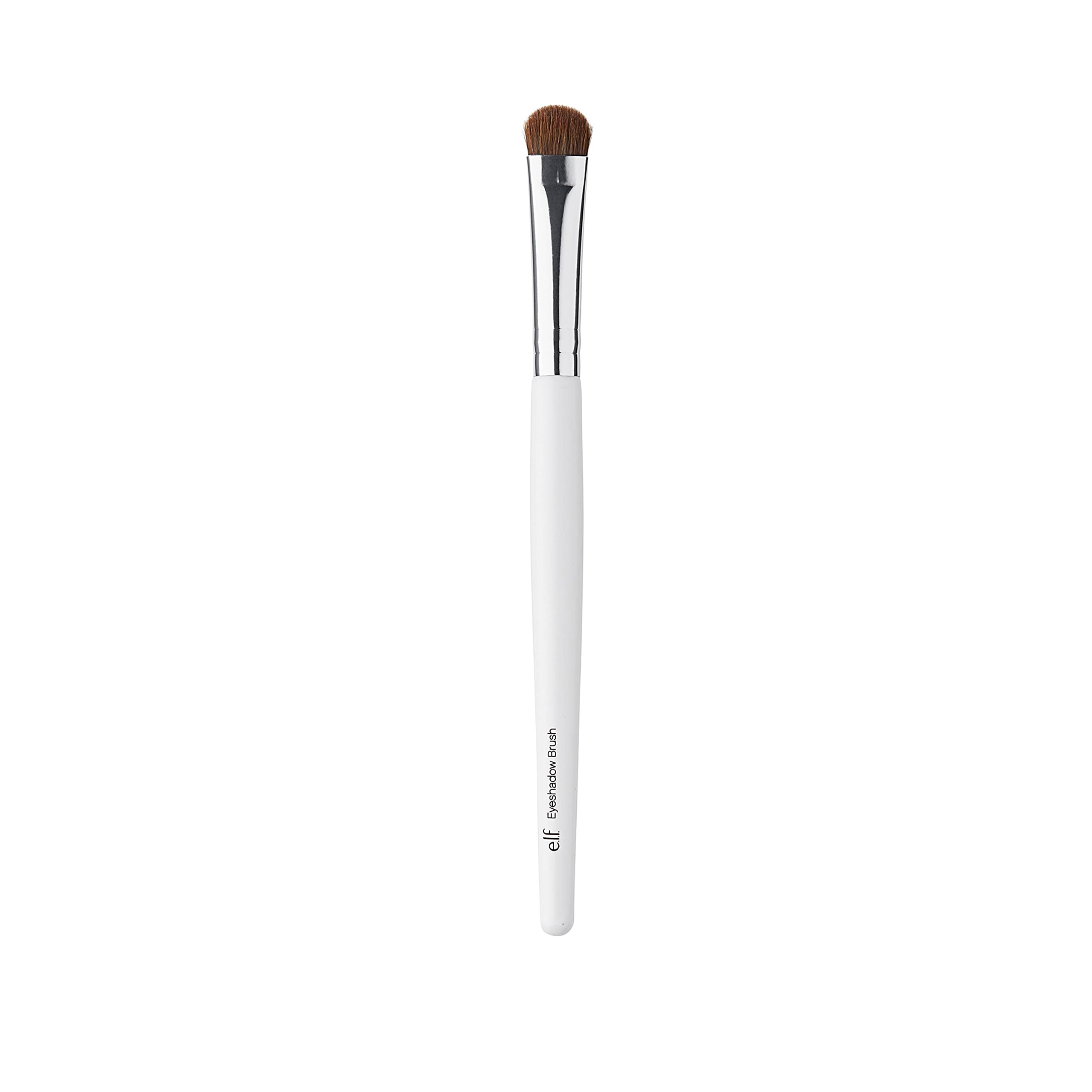 Buy now e.l.f. Small Eyeshadow Brush, Makeup Brush For Eye Contouring & Blending, Curved Design, Made With Synthetic Bristles, Vegan & Cruelty-Free at indiglob india