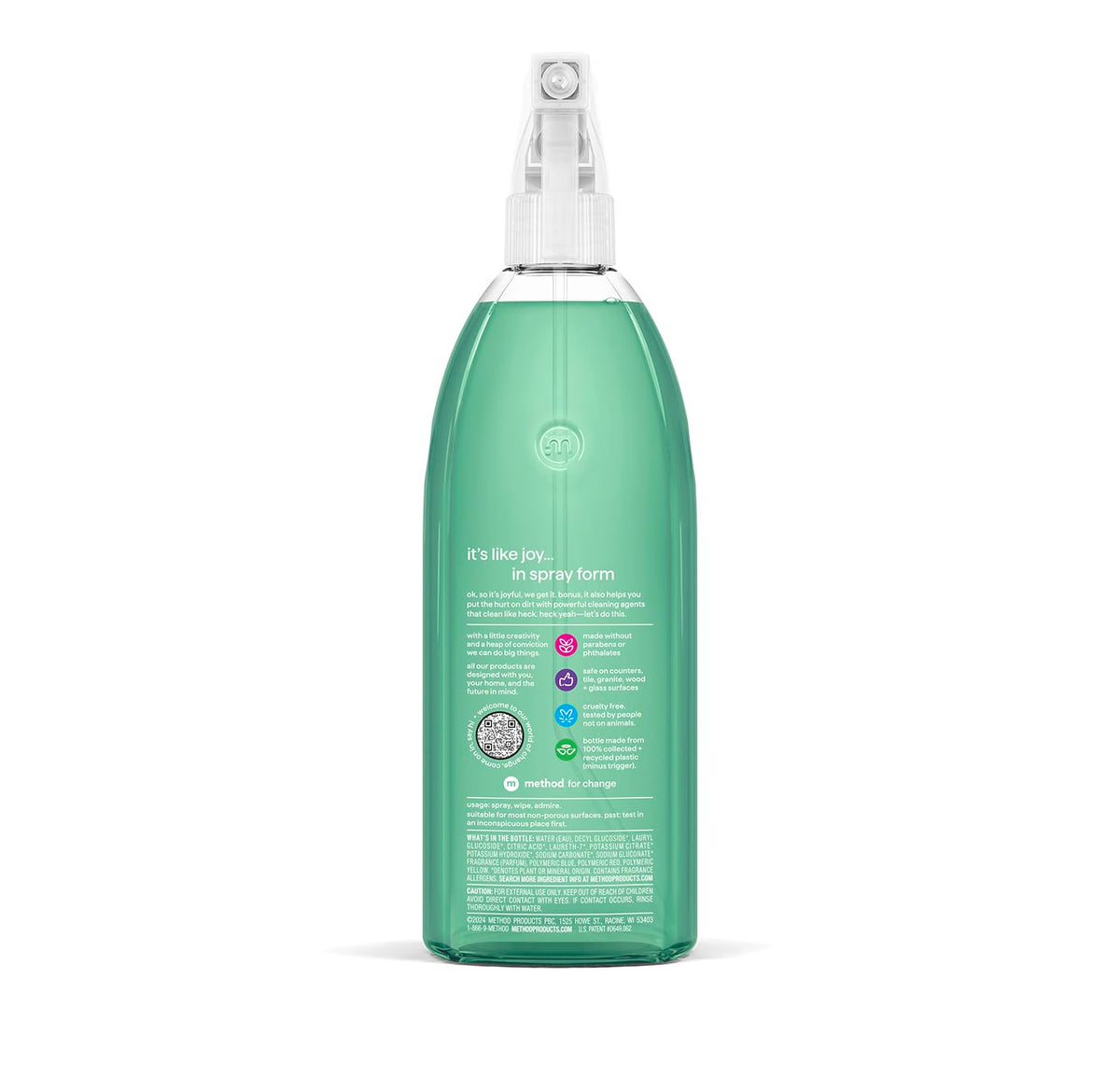 method All-Purpose Cleaner Spray, Eucalyptus + Rosemary, 28 fl oz, 4 pack