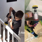 Buy now YIHATA 4 Pack Drill Brush Attachments Set,All Purpose Multi-Purpose Power Scrubber Cleaning Brush with Extended Long Attachment Kit, for Car,Grout,Floor,Tub,Shower,Tile,Bathroom and Kitchen Surface at indiglob india
