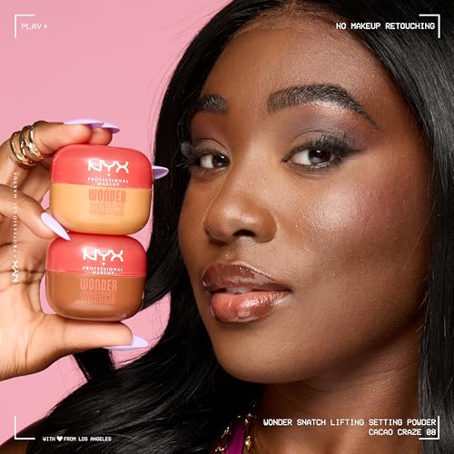 Buy now NYX PROFESSIONAL MAKEUP Wonder Setting Powder Puff Applicator, Soft, Reusable Triangle Powder Puff For Applying Loose Or Pressed Powders, Baking, and Brightening, 1 Count at indiglob india