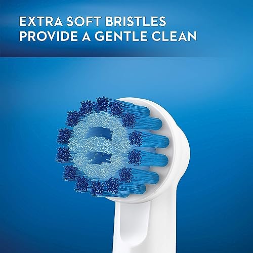 Buy now Oral-B Sensitive Gum Care Replacement Brush Heads for an Oral-B Electric Toothbrush, Pack of 5 at indiglob india