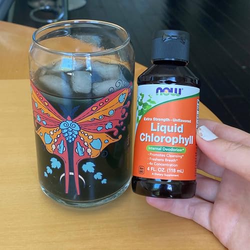 Buy now Now Supplements, Extra Strength Liquid Chlorophyll, Unflavored, Internal Deodorizer*, Promotes Clean at indiglob india