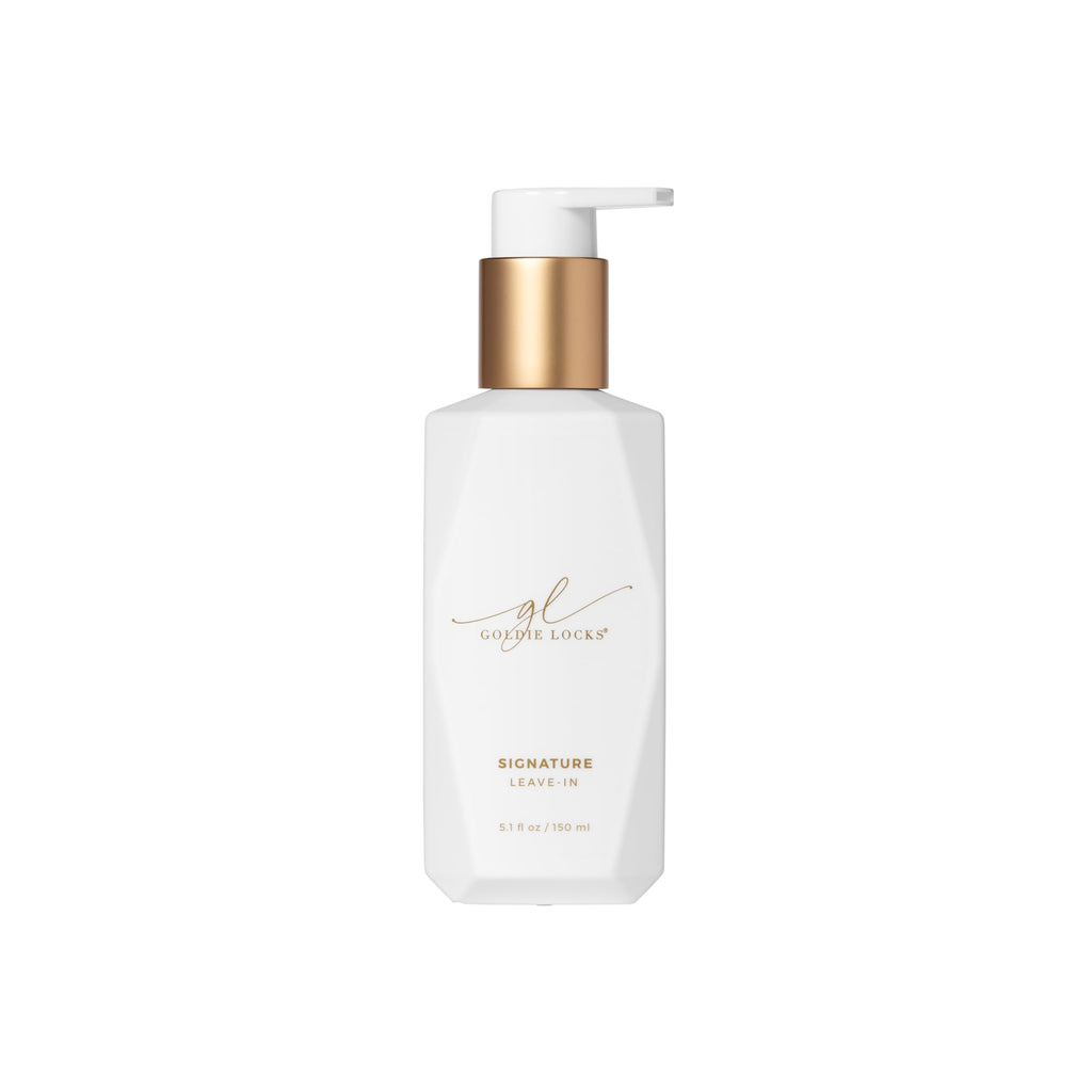 Goldie Locks Signature Leave-In Conditioner - Moisturizes and Controls Frizz - Lightweight Daily Hydration - Safe for Extensions & Color-Treated Hair - Protein-Free - 5.1 fl oz (Packaging May Vary)