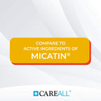 CareAll Miconazole Nitrate 2% Antifungal Cream 1.0 oz., Cures Most Athlete’s Foot, Jock Itch, Ringworm, Compare to Leading Brand