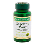 Nature's Bounty St. John’s Wort 300mg Capsules, Herbal Health Supplement, Promotes a Positive Mood, 1 Count (Pack of 200)