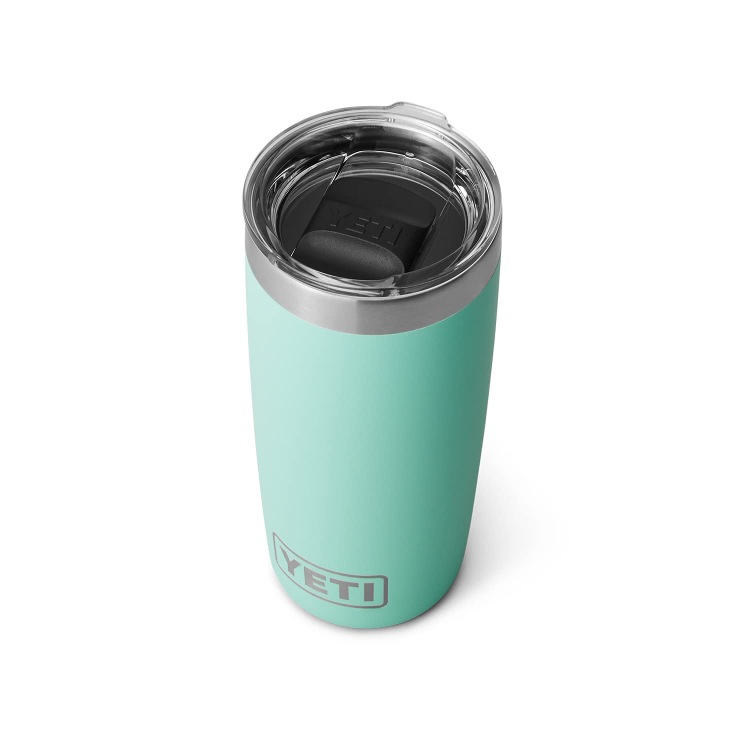 Buy now YETI Rambler 10 oz Tumbler, Stainless Steel, Vacuum Insulated with MagSlider Lid, Tropical Pink Seafoam at indiglob india