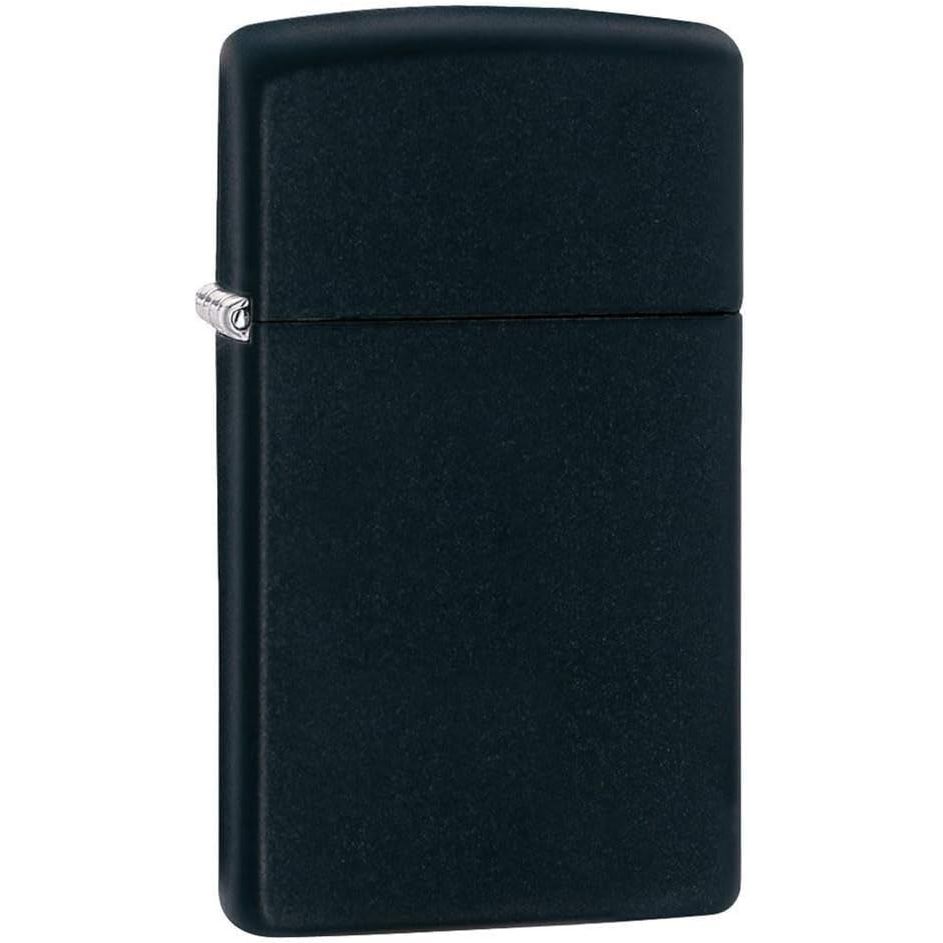 Buy now Zippo 218 Classic Black Matte Pocket Lighter Black Slim at indiglob india