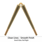 200 PACK Cones Rolling Paper | King Size | 108mm | Pre Rolled Cones with Paper Loader and Packing Sticks