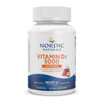 Nordic Vitamin D3 5000 IU Gummies, Bones Mood Immune Support - 30 Count