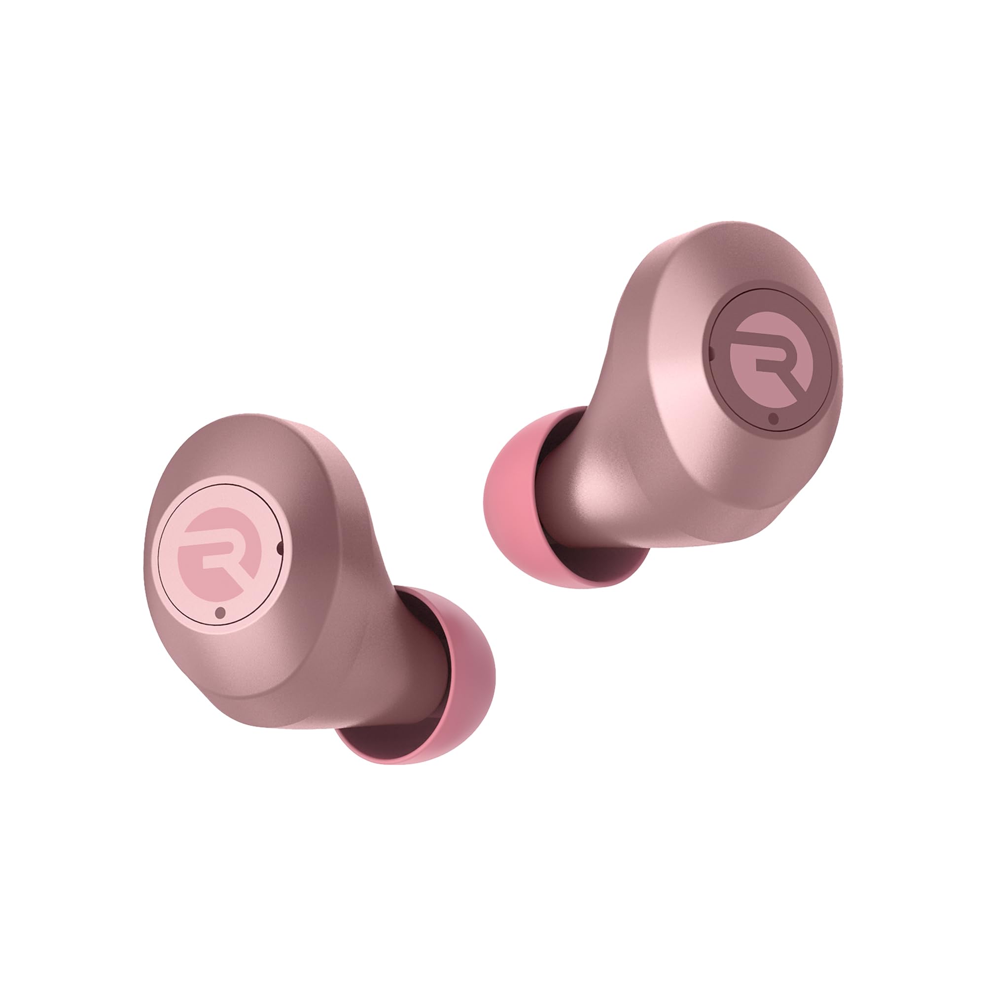 Buy now Raycon Everyday Classic Bluetooth Wireless Earbuds + Microphone with Active Noise Canceling, Sweat & Water-Resistant Earphones, Ear Buds Wireless Bluetooth 32 Hours Playtime (Rose Gold) at indiglob india