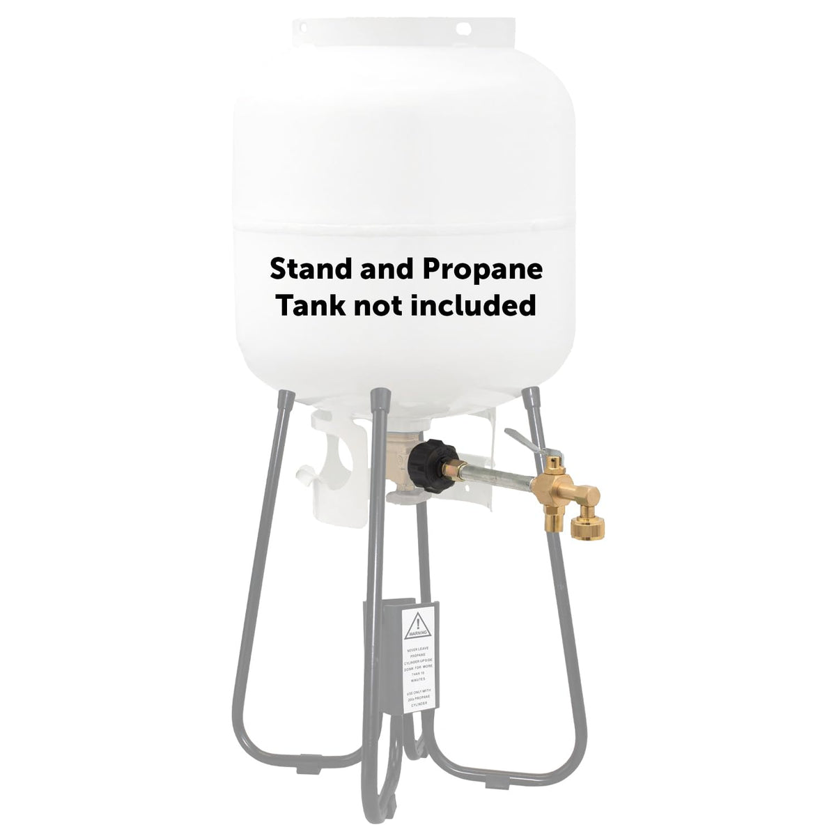 Flame King Propane Refill Fitting Adapter Valve for 1LB Camping Refillable Tank Cylinders