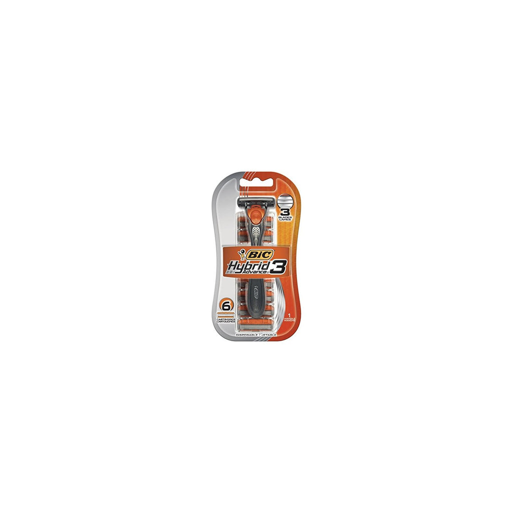 Buy now BiC Hybrid Advance for Men, Shaver System 1 ea (Pack of 11) at indiglob india